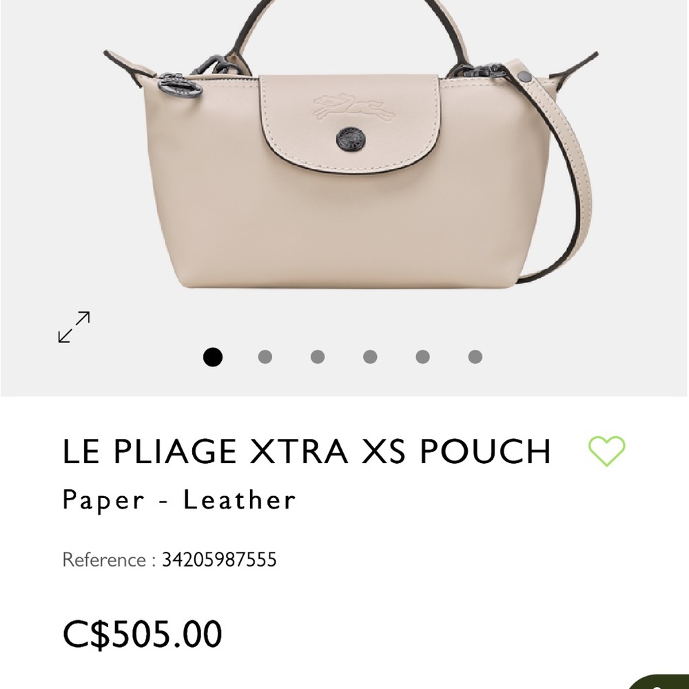 Longchamp Le Pliage XTRA XS pouch